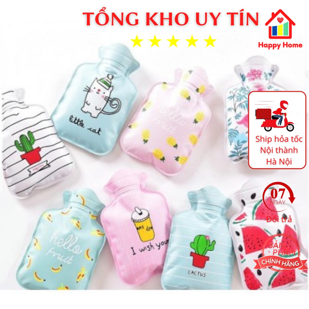 Túi chườm nóng, lạnh, túi giữ nhiệt mini Happy Home