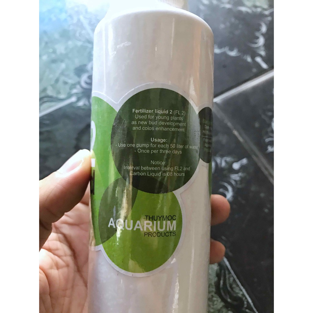 Phân nước thủy sinh Liquid 2 bổ sung dinh dưỡng cho cây thủy sinh