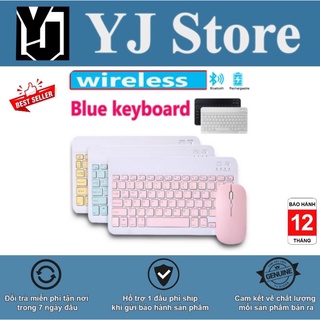 Bàn phím ko dây bluetooth cho ĐT tablet tablet táo laptop laptop táo tivi Windows/Android/IOS-YJ