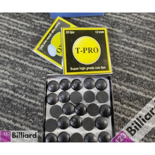 [SIÊU THỊ BIDA] Đầu cơ bida Tpro 12.0mm 50 viên [ĐẦU CƠ CLB]