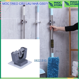 Móc treo cây lau nhà cường lực GS0710. Tấm dính cường lực, không khoan đục tường. Treo đa năng. Thiết bị tiện ích.