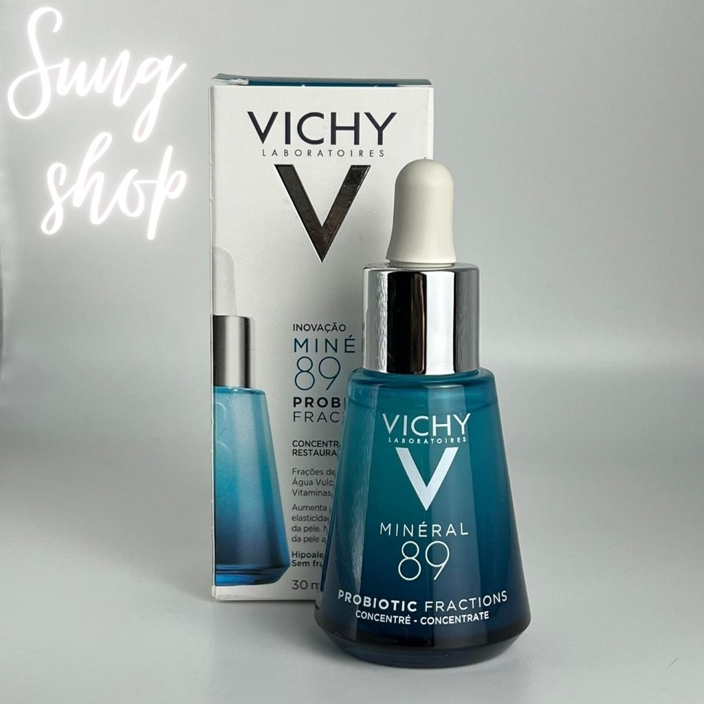 Serum Vichy Mineral 89 Probiotic se khít lỗ chân lông khôi phục da hiệu quả