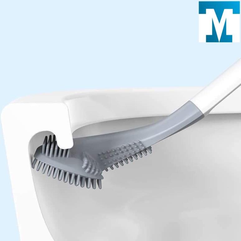 Cọ Toilet Silicon (mẫu mới nhất 2021) Chổi cọ rửa nhà vệ sinh bồn cầu