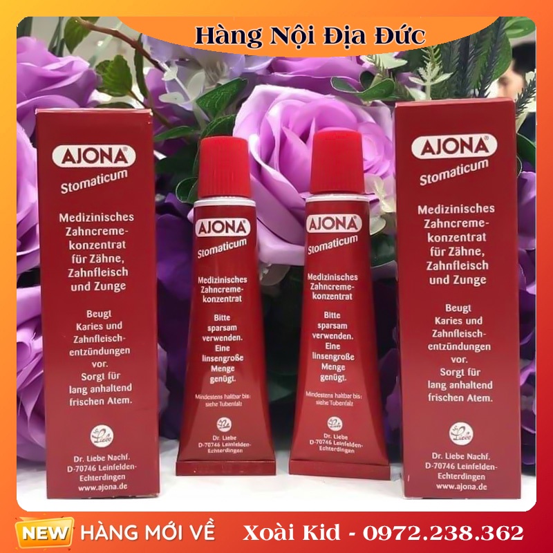 Kem đánh răng y tế ajona 25ml làm sạch cao răng và chống hôi miệng - ảnh sản phẩm 2