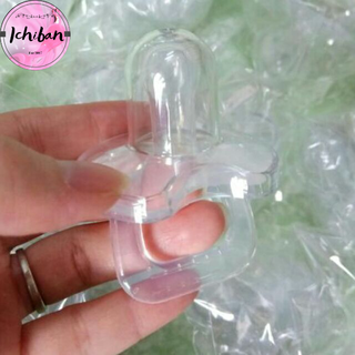 (ĐẦU TRÒN/DẸP) Núm ti ngậm Cacara siêu mềm