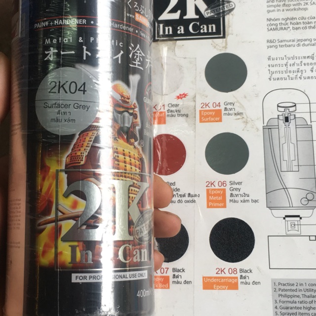 Sơn samurai sơn lót