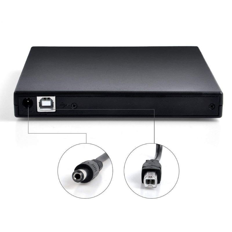 Ổ Đĩa Dvd Gắn Ngoài Usb Siêu Mỏng Cho Pc