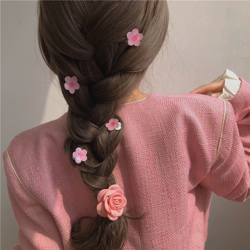 Kẹp tóc Bell Mew hoa anh đào nhí nhảnh, đáng yêu  TOC55