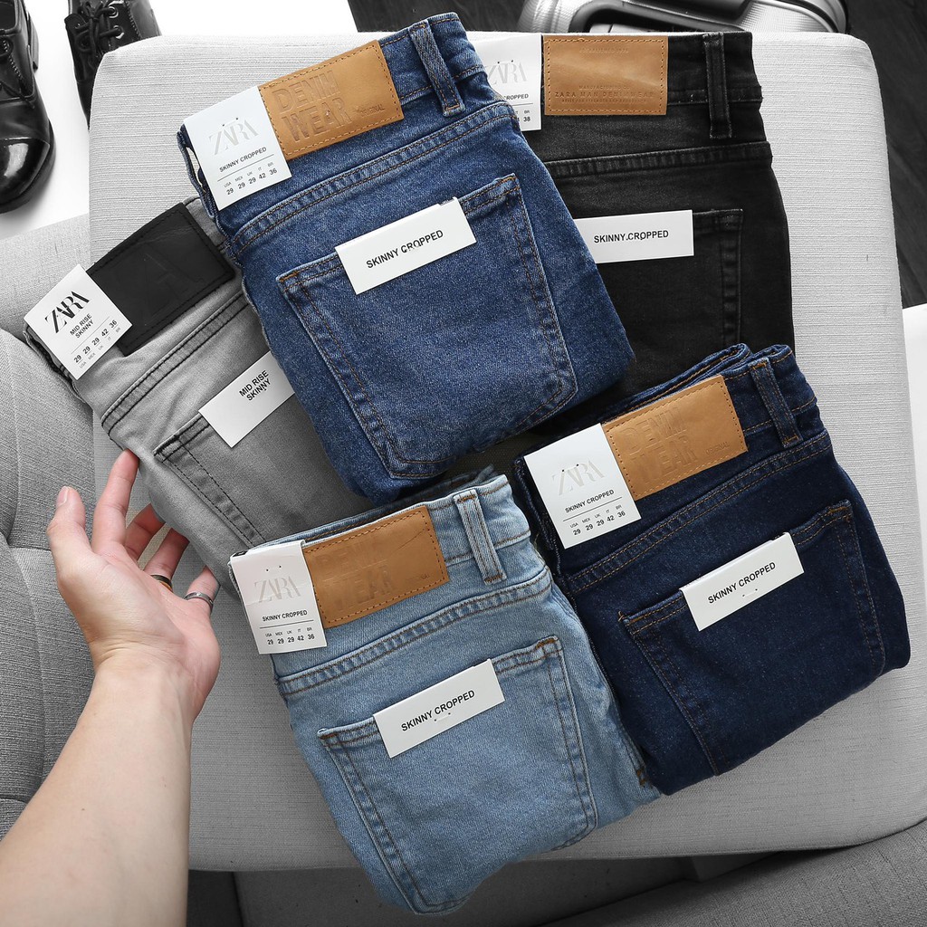 Quần Short Jeans Zara Co Dãn Thoải Mái From Slim Fit Lên Dáng Siêu Sang