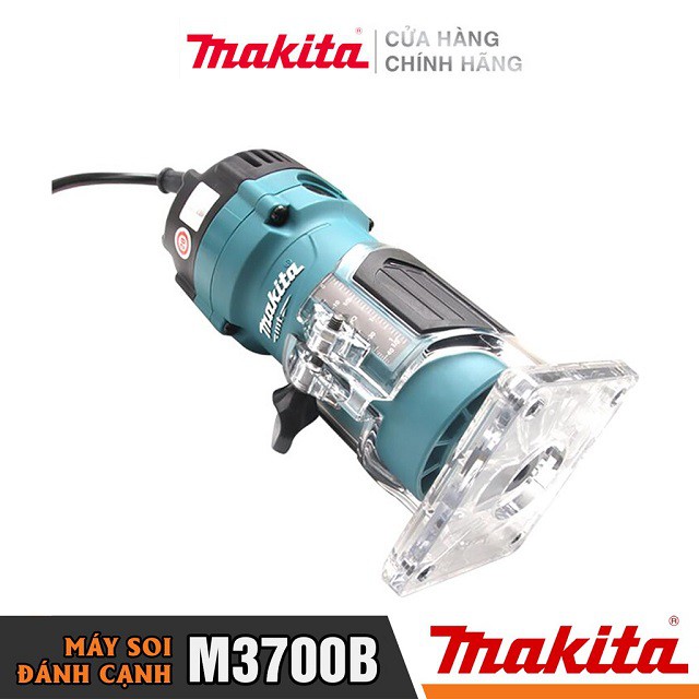 [Chính Hãng] Máy Phay (Đánh) Cạnh Makita M3700B (530W-6MM) Bảo Hành Tại Các TTBH Toàn Quốc