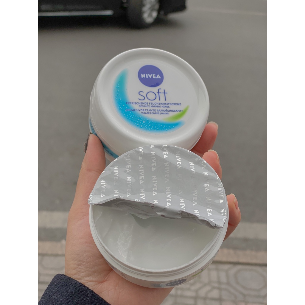 Kem Dưỡng Ẩm Toàn Thân NIVEA SOFT INTENSIVE - Chính hãng Đức ÚC