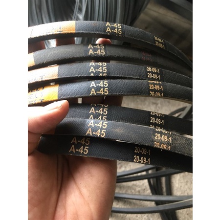 Dây Cua roa trơn A45, dây cua roa nông nghiêp, dây cua roa trơn, phụ tùng máy nông lâm ngư nghiệp, phụ tùng ô tômmmmmmmm