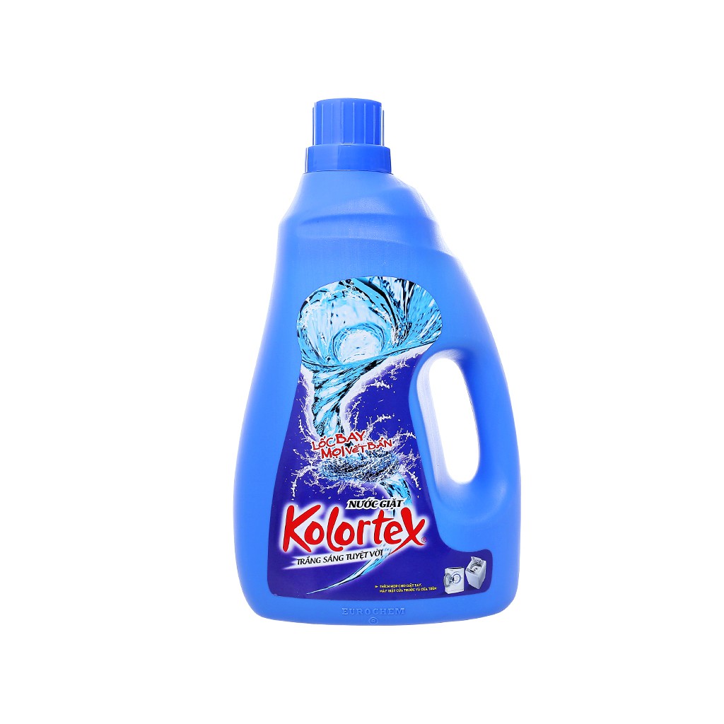 Nước giặt Kolortex trắng sáng tuyệt vời chai 2.8 lít