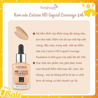 Kem nền Catrice HD Liquid Coverage