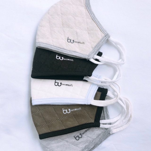 Set 5 khẩu trang kháng khuẩn 4 lớp hãng BU cho người lớn! | BigBuy360 - bigbuy360.vn