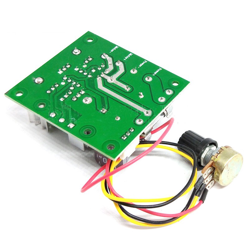 Bộ điều khiển tốc độ động cơ DC có thể điều chỉnh Mô-đun điều khiển động cơ PWM 12-40V 400W 10A với chiết áp CCMHC CCMHCW