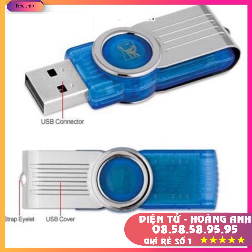 USB Kingston DataTraveler DT101 - 2G - 4G - 8G - 16G - 32G BH 12 tháng