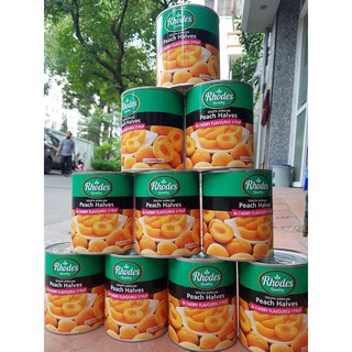 Đào Ngâm Rhodes Lon 825g