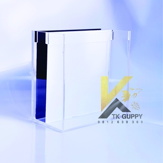 Hồ Show Cá Acrylic Siêu Trong Guppy Betta Thay Nền