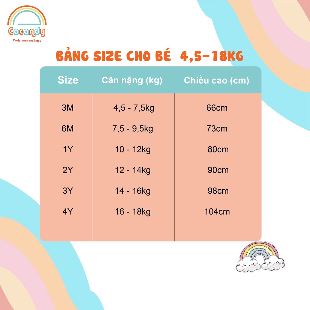 Set đồ cho bé -Quần yếm màu be và áo thun trắng cộc tay cho bé của COCANDY mã Y101A, A136A