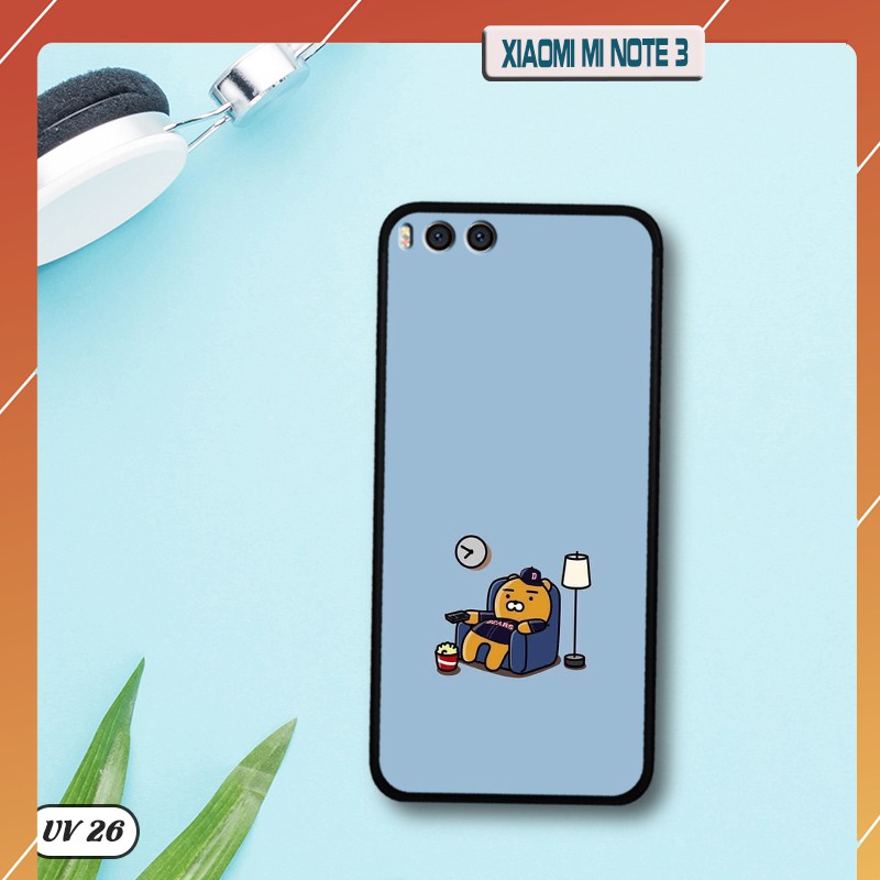 Ốp lưng Xiaomi Mi Note 3 -lưng nhám , ngộ nghĩnh