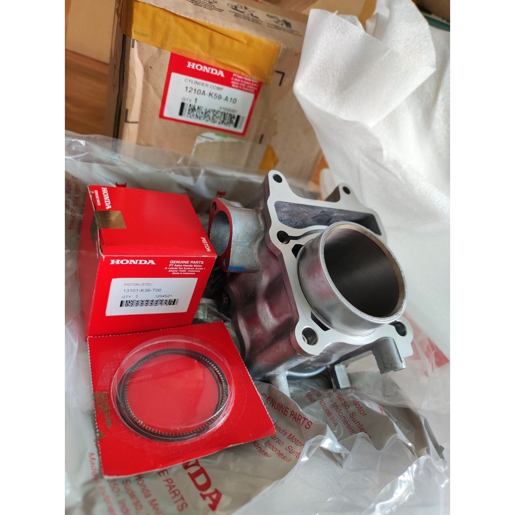 BỘ NÒNG PISTON BẠC VARIO 150 chính hãng honda