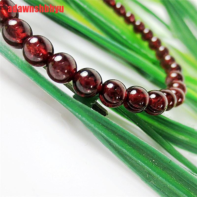 Vòng Tay Chuỗi Hạt Đá Garnet Tự Nhiên Thời Trang