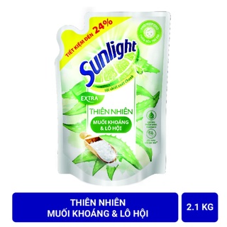 Nước rửa chén Sunlight thiên nhiên 3.4kg (túi)