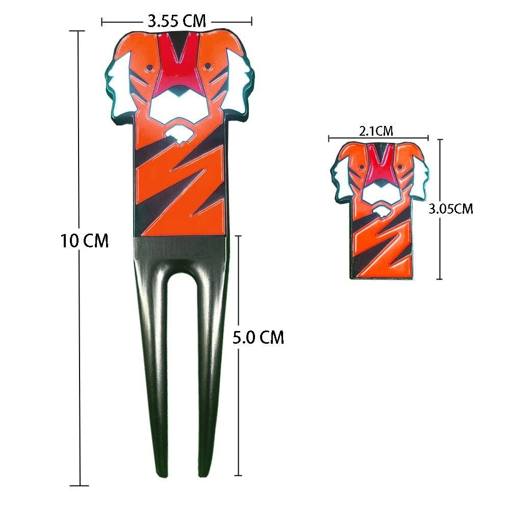 Dụng Cụ Đánh Dấu Vị Trí Bóng Golf Bằng Hợp Kim Kẽm Họa Tiết Hoạt Hình