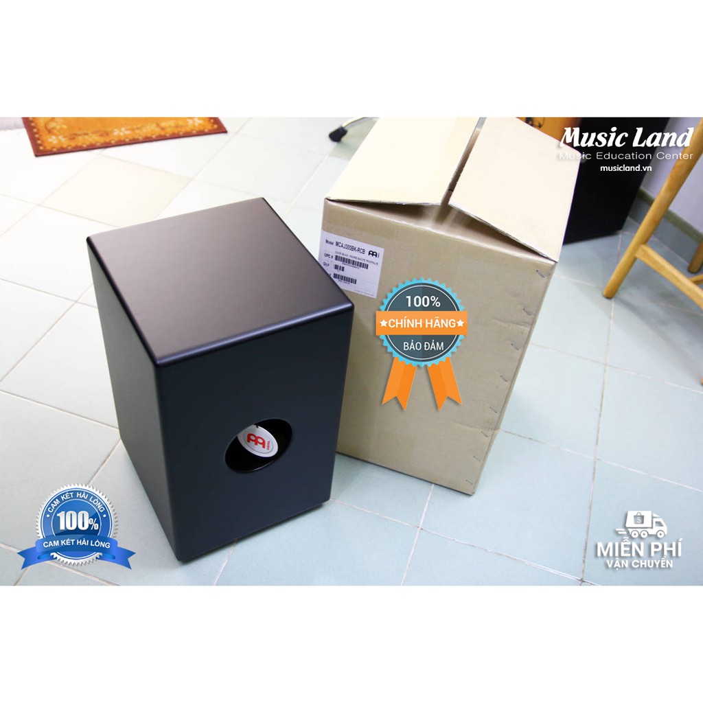 Trống Cajon Meinl - MCAJ300BK-RCB