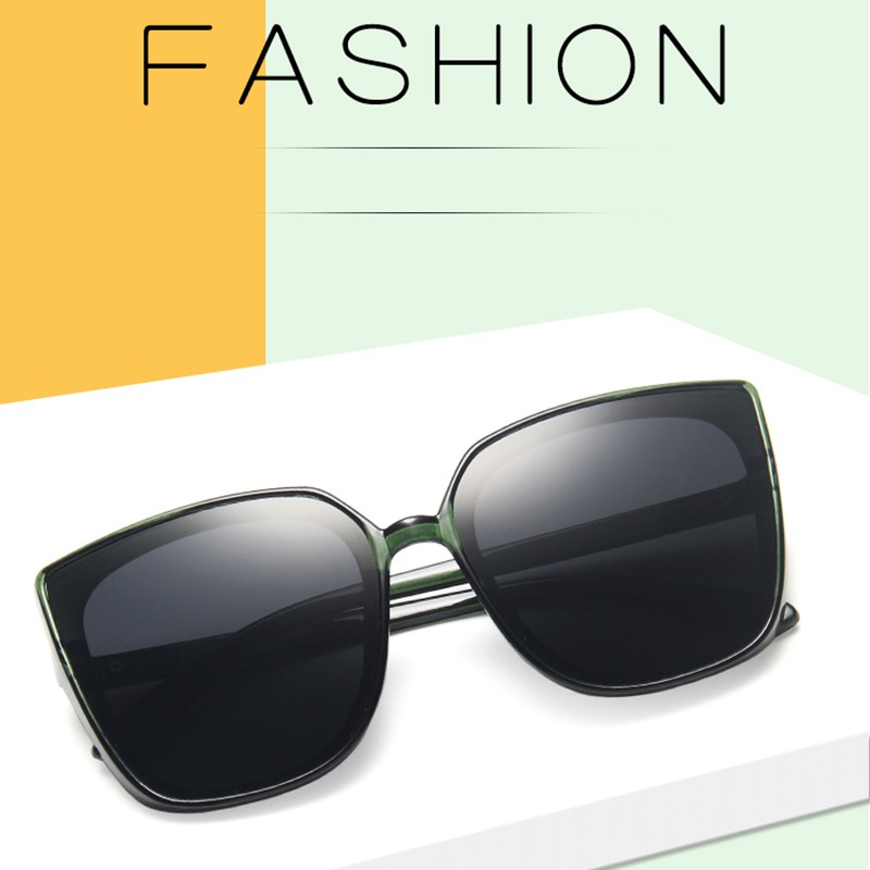 Kính râm bằng nhựa thời trang Hàn Quốc nhiều màu tùy chọn dành cho bạn nữ