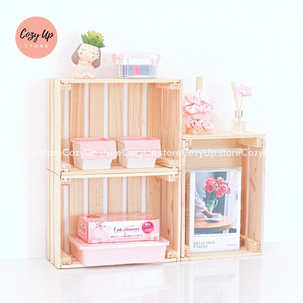 Thùng gỗ Pallet -Kệ gỗ Pallet gấp gọn