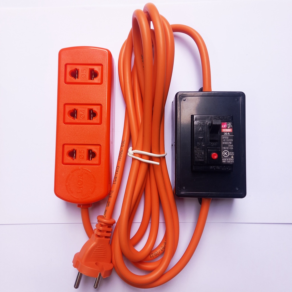 Ổ cắm điện chống giật LIOA 3mét 2500W 15A/30mA