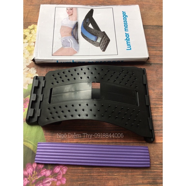 Tấm Massage Lưng - Dụng Cụ Kéo Giãn Cột Sống - oGiảm Đau Lưng Và Thoát Vị Đĩa Đệm - Giảm Mỡ