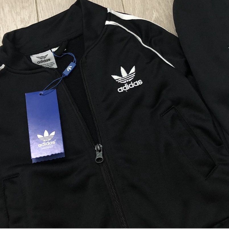 Đồ bộ thu đông cho bé trai - Bộ khoác nỉ Adidas cho bé trai size 3-10t