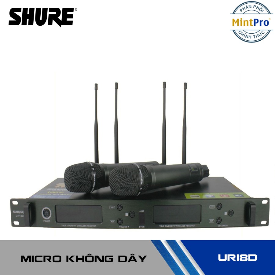 Micro Không Dây Shure UR18D