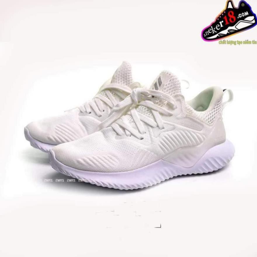 sale [Chính Hãng] 🔥 Giày Adidas Alphabounce 2018 - Màu Trắng _ Hàng Chất Lượng Siêu Chất . 2020 new HOT : : * " ) ,