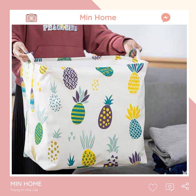 [MIỄN SHIP]Túi Đựng Trữ Đồ Đông Hoạ Tiết Cách Điệu 20 Mẫu Để Lựa Chọn