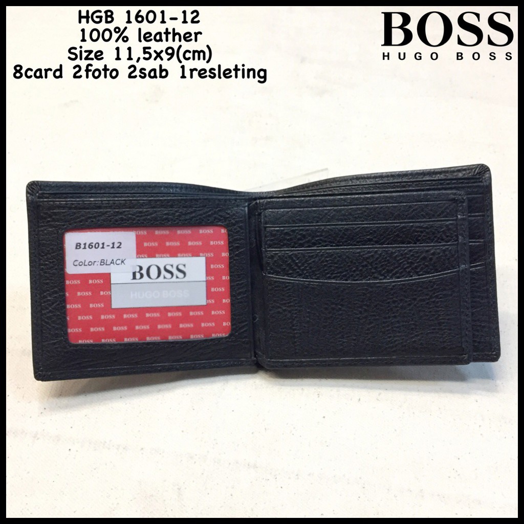 Hugo Boss Ví Da Nam 1601-12 Kw