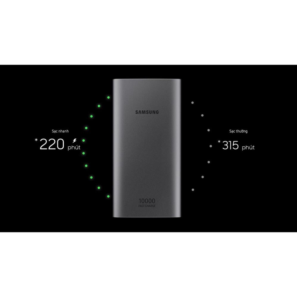 Sạc Dự Phòng Samsung 10.000mAh 2 Cổng USB + 1 Type-C - Chính Hãng BH 12 Tháng