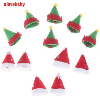 [Ready Stock] Set 6 Nón Giáng Sinh Mini Dễ Thương