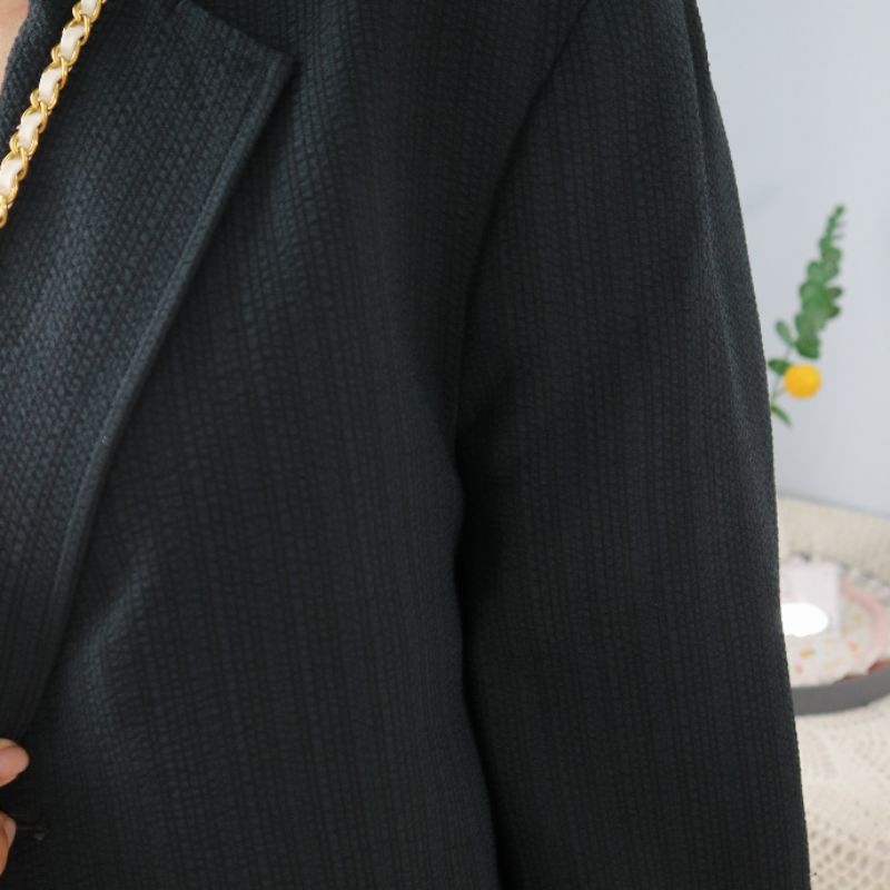 BLAZER MENSWEAR xanh đen sọc