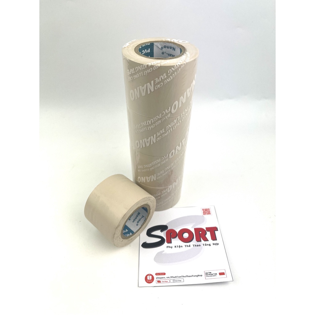 Băng Keo Thể Thao, Băng Keo PVC Thể Thao Giá Rẻ Combo 4 Cuộn 5cmx13m