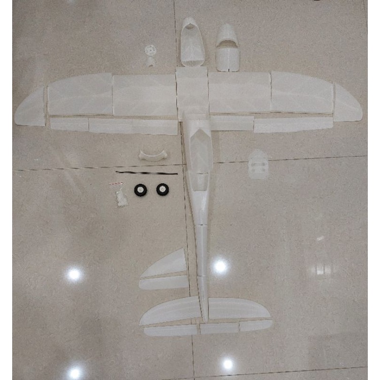 Bộ vỏ kit máy bay cánh bằng Eclipson model A