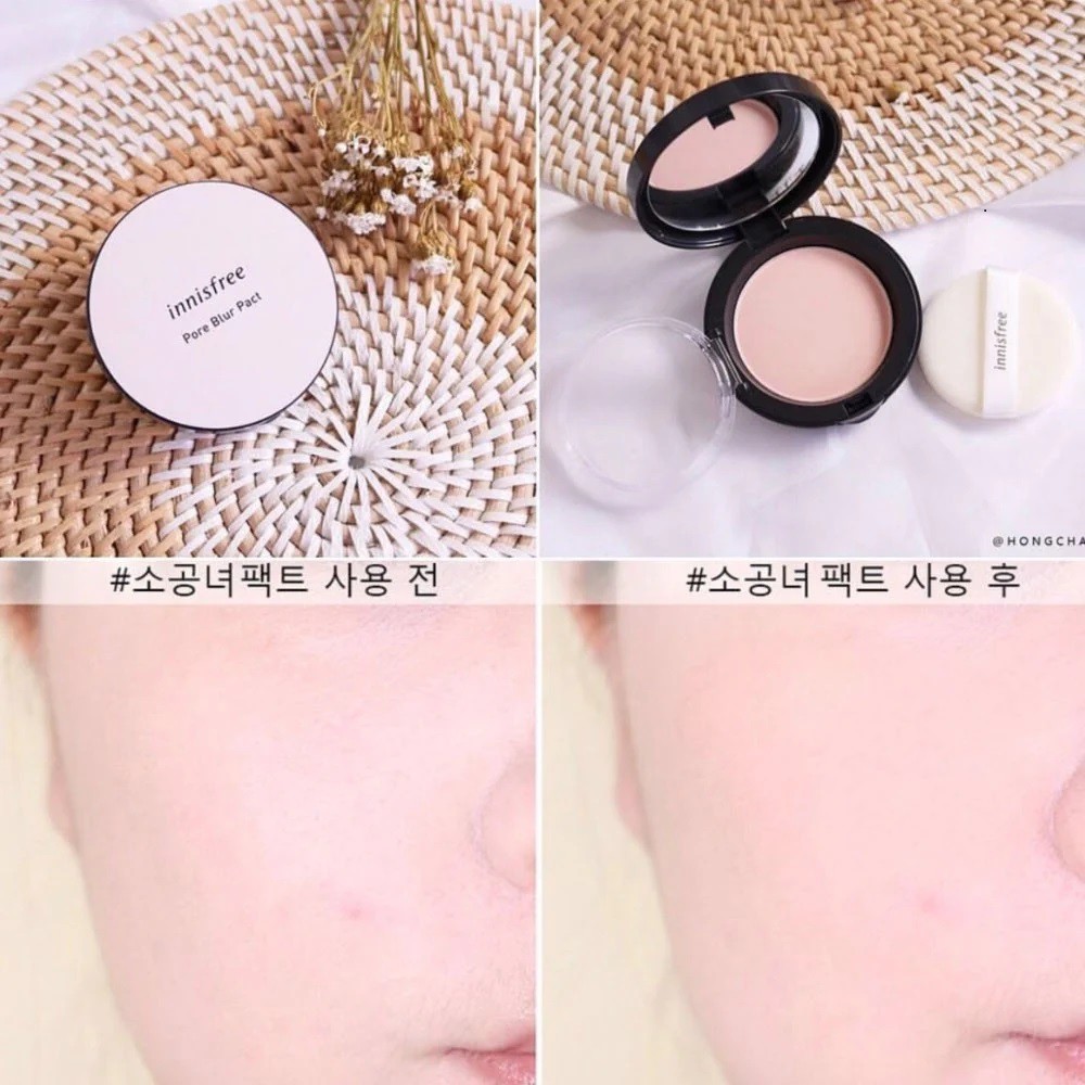 Phấn Phủ Dạng Nén Innisfree Pore Blur Pact Innisfree | BigBuy360 - bigbuy360.vn