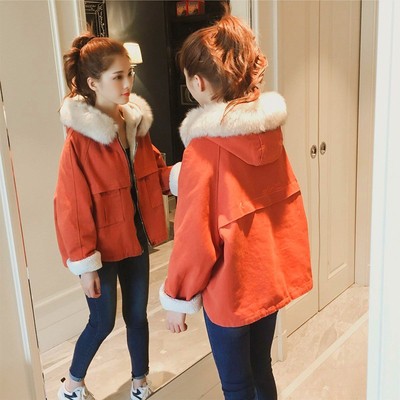 áo khoác kaki lót lông cừu dày ấm