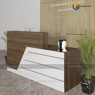 Quầy lễ tân đẹp hiện đại BLT08N