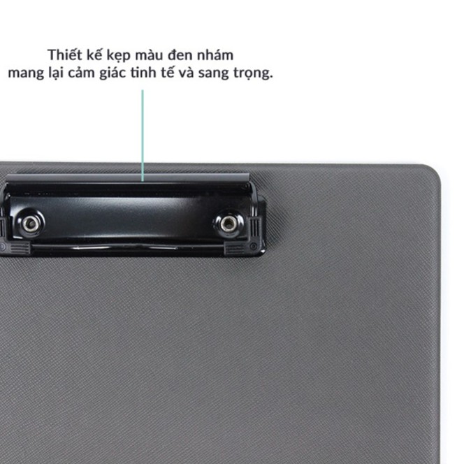 Bìa trình ký bằng da PU / Bìa trình kí A4 A5 đứng có kẹp - Bìa Kẹp - Size 22x32 cm - FUNSHOP - Cobi Home
