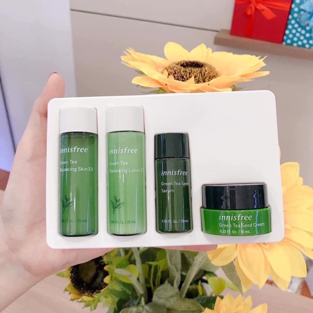 Bộ dưỡng da innisfree Green Tea Special Kit Ex