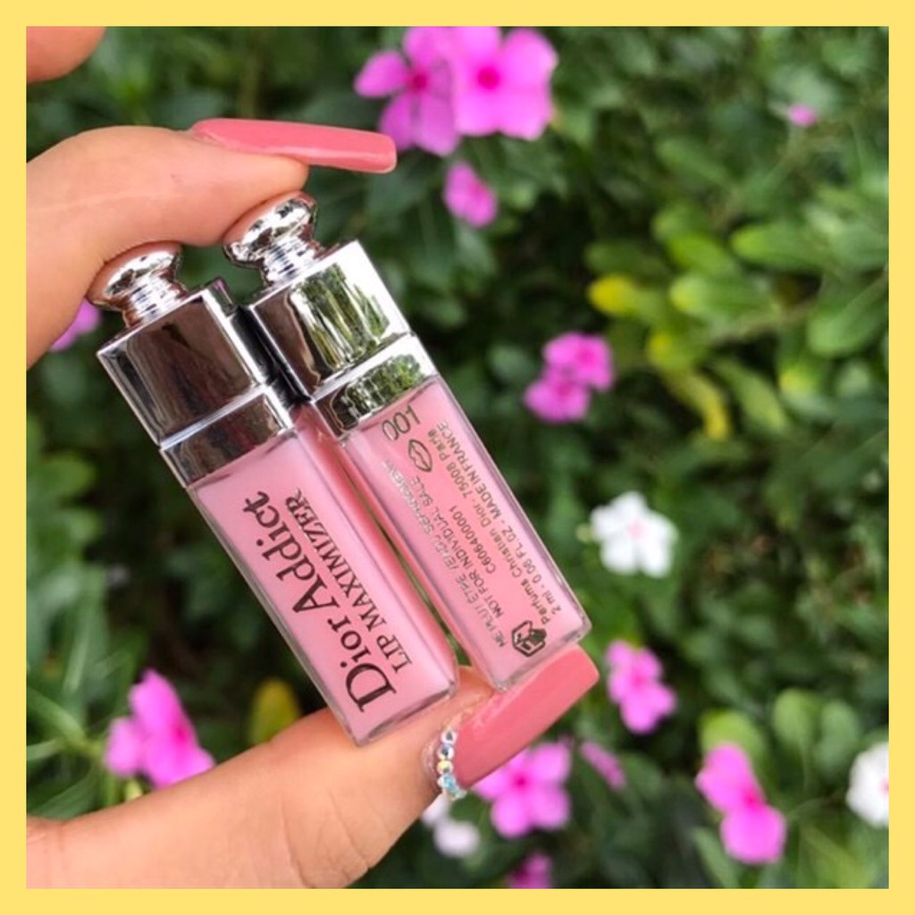 Son Dưỡng Môi Dior Collagen Addict Lip Maximizer 001 Pink MINISIZE 2ML
